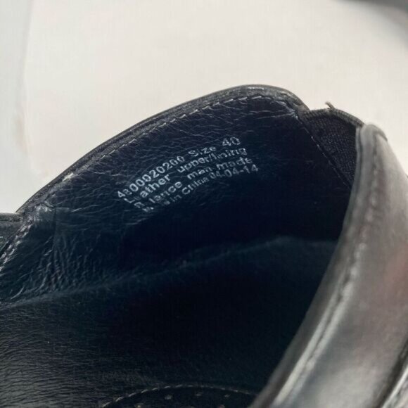 DANSKO Tamera black Leather Buckle Clogs Slip On Work Shoes Size EU 40/ US 9.5 - Picture 15 of 15